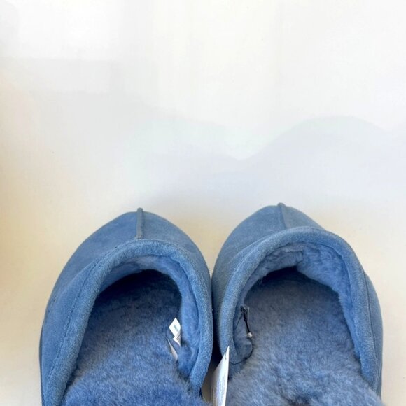 UGG Scuff Suede Pacific Blue Men Slippers Size 12 - Picture 5 of 6
